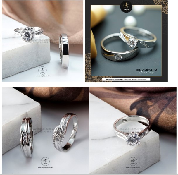 Gambar cincin tunangan terbaru 9