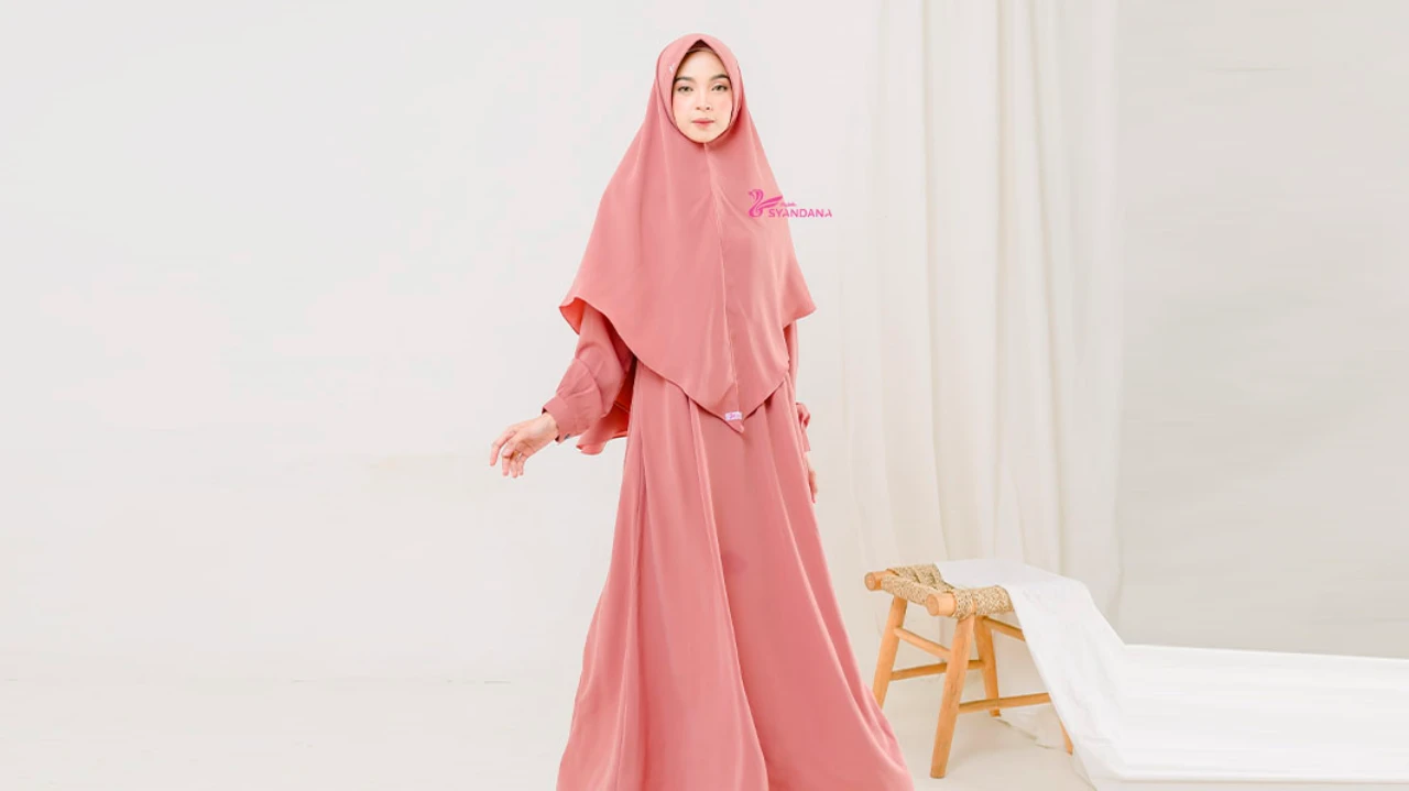 Grosir Jilbab Termurah dan Berkualitas dengan Kombinasi Gamis Polos