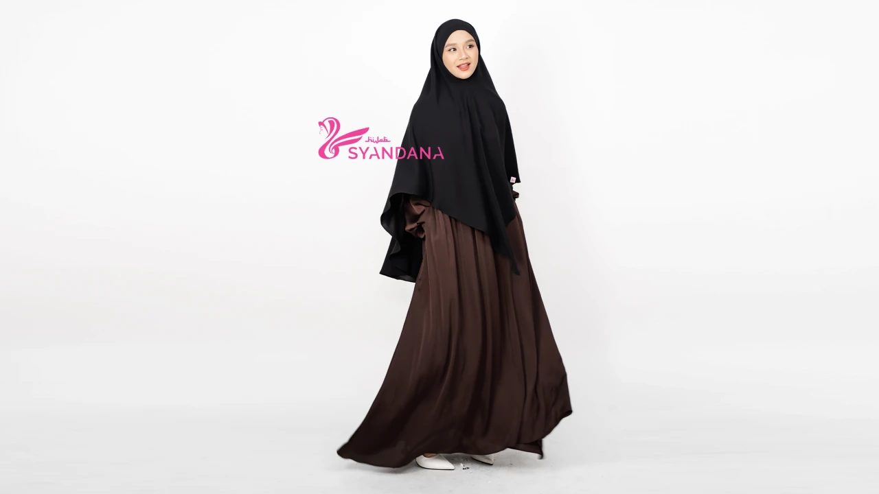 Khimar Bandana Khiban Bahan Mazen Anti UV Cocok untuk Fashion Muslimah Kekinian